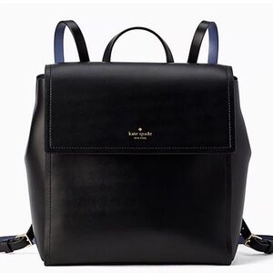 Kate Spade New York Somerville Megyn Backpack- Black Leather